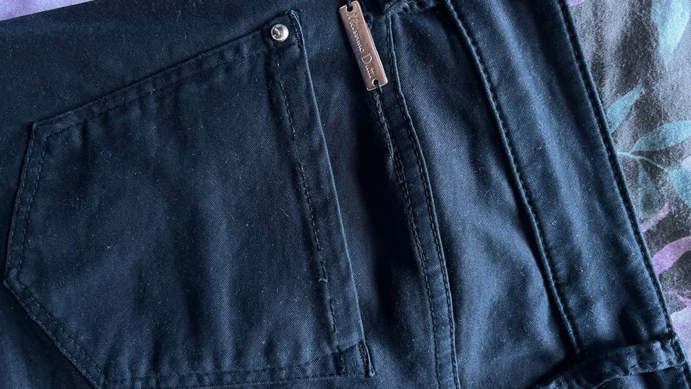 Massimo Dutti dopasowane spodnie z niskim stanem S 36 #massimodutti