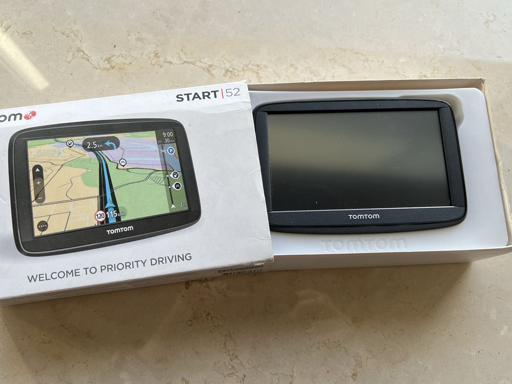 GPS TomTom Start 52 Europa | Incl. Caixa e Acessórios