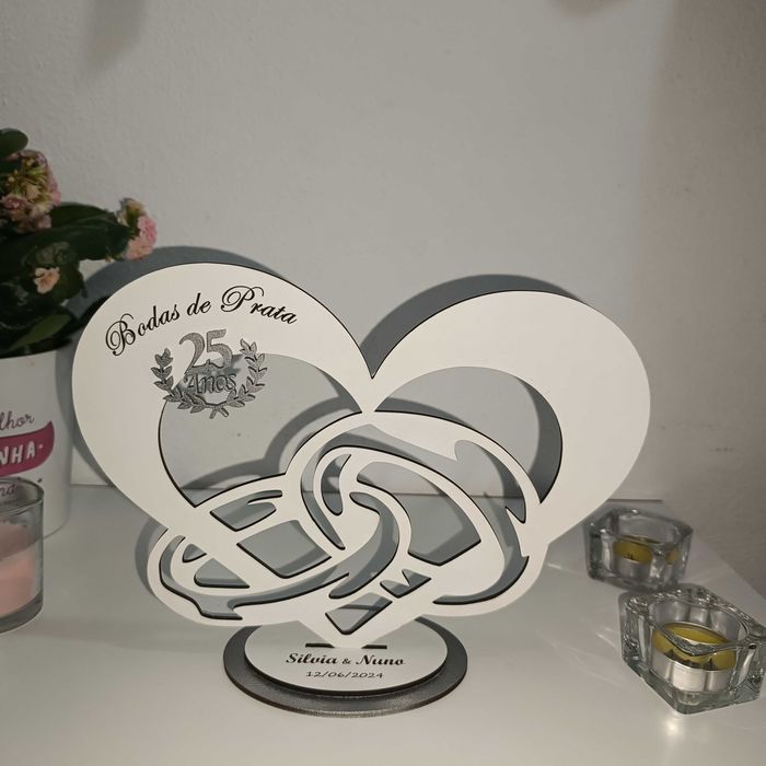 Moldura bodas de prata