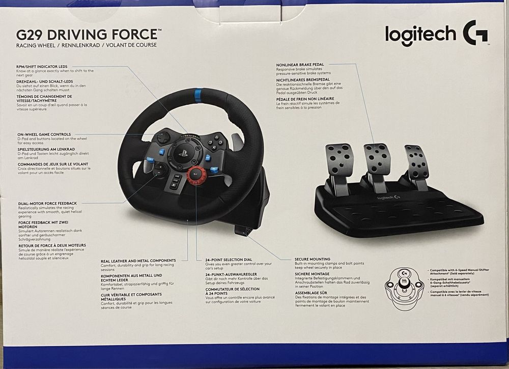 Kierownica logitech g29