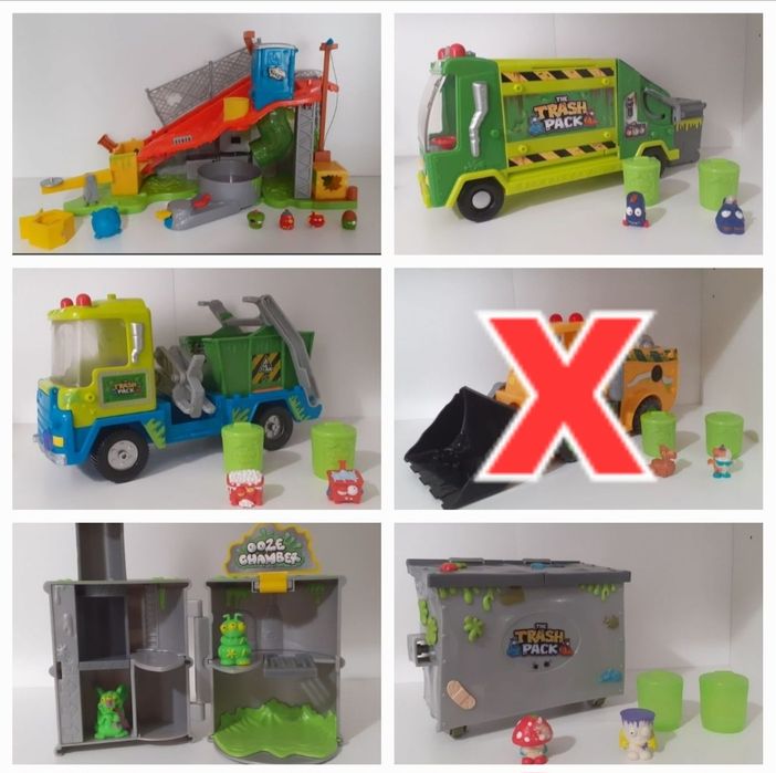 Coleção de "Trash Pack"