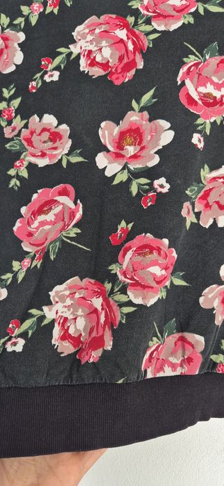 Cienka bluza damska w kwiaty H&M XS