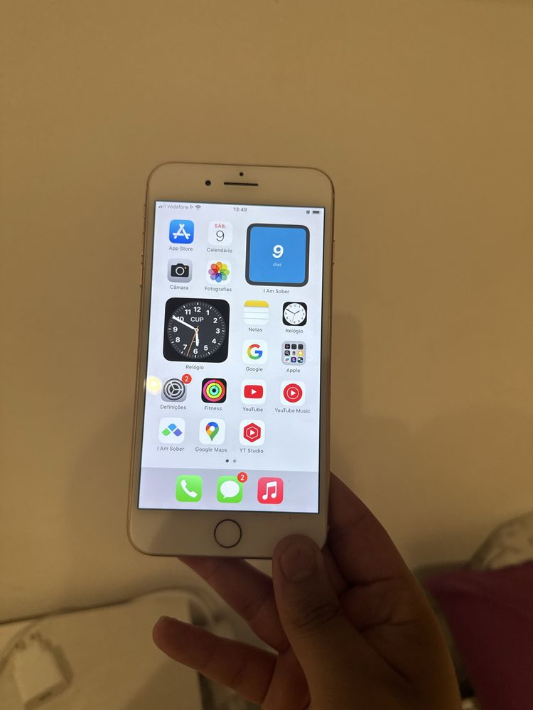 iPhone 8 Plus Como Novo, Bem cuidado