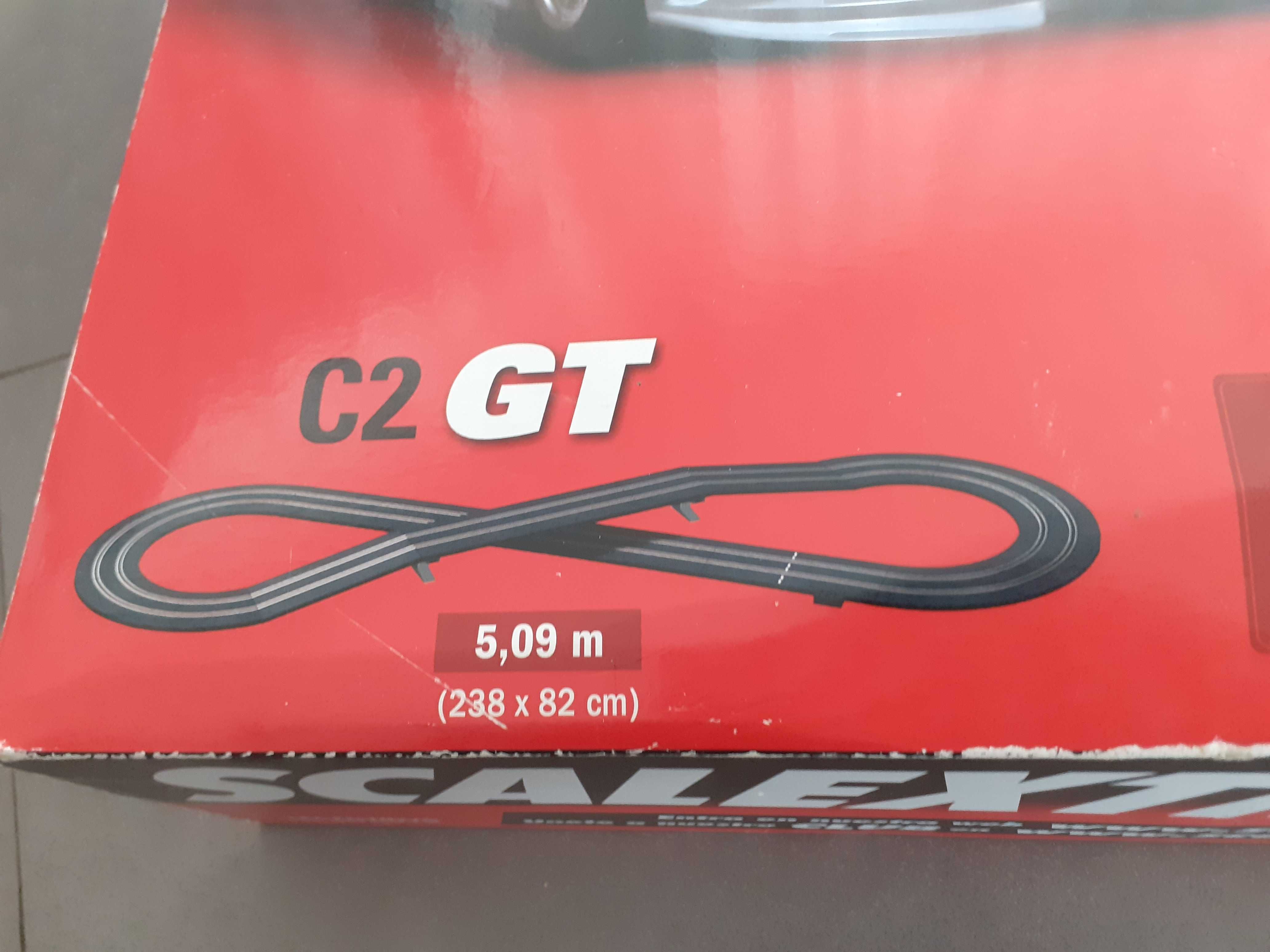 Pista Scalextric C2 GT Ferrari 360 e Porsche 911