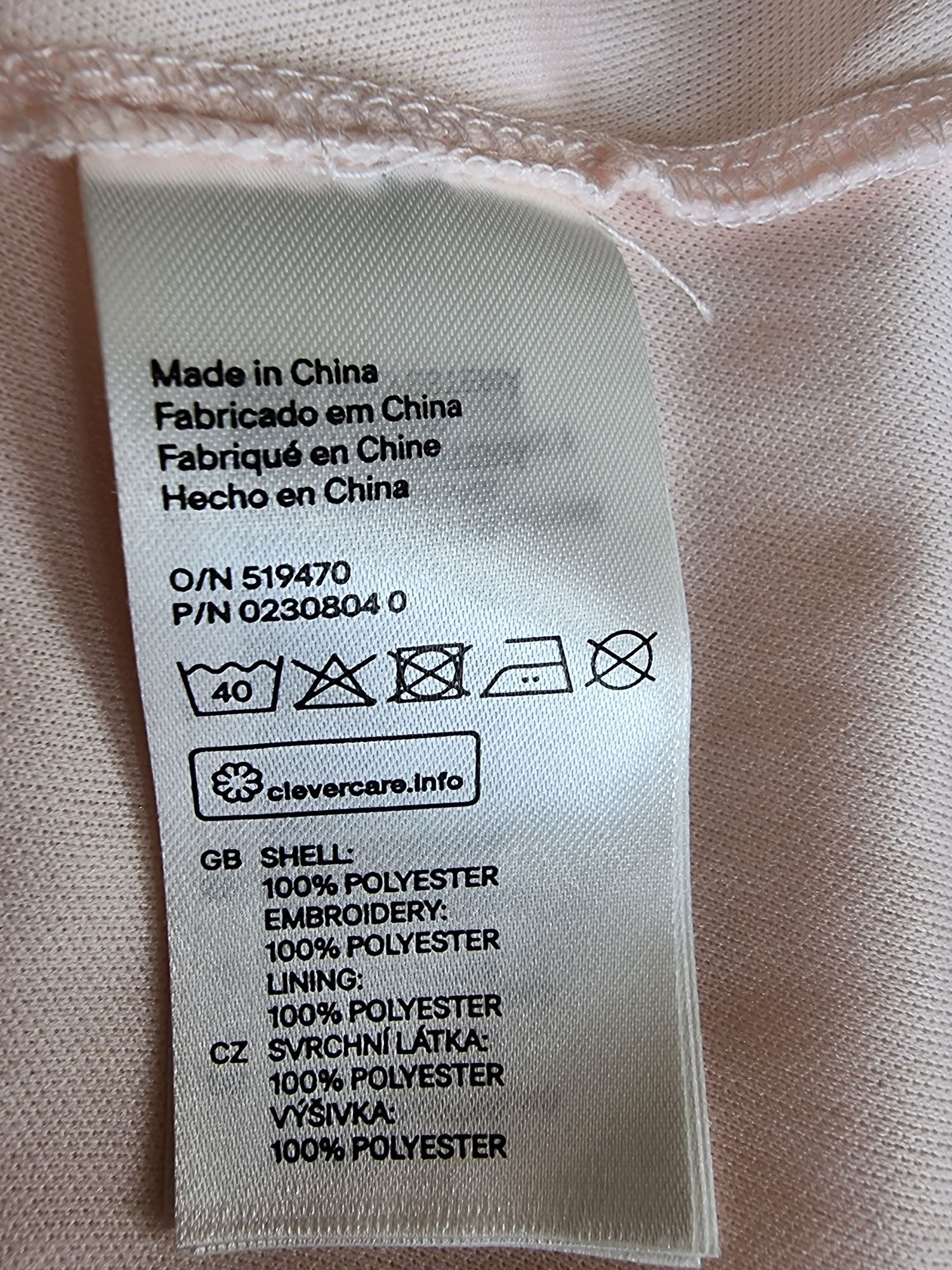 Letnia pastelowa lekka sukienka 34 H&M