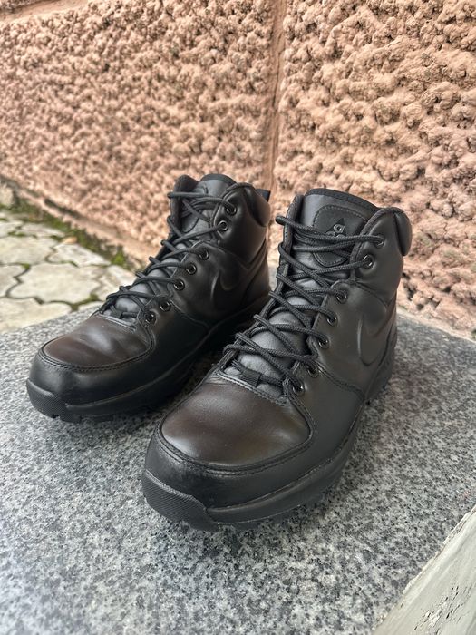 ОРИГІНАЛ Nike Manoa Leather Black 454350-003 44 розмір
