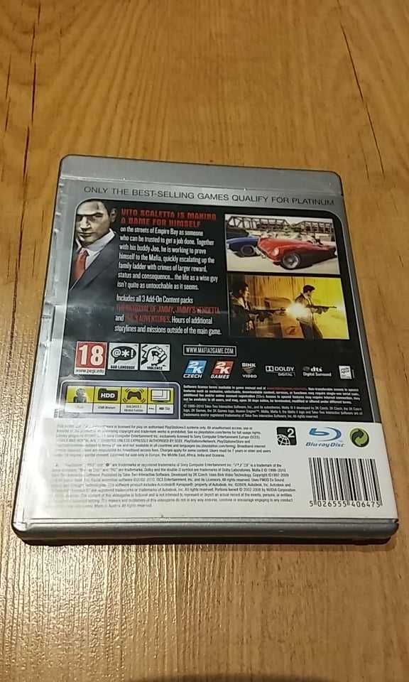 PS3 - Mafia II - Platinum