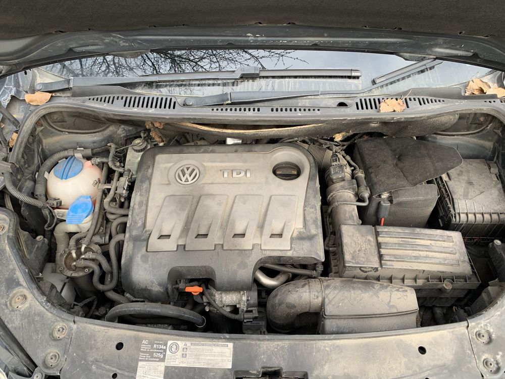 Авторазборка шрот VW Touran Туран 2010-2015 1.6 TDI 77 кВт DSG 7