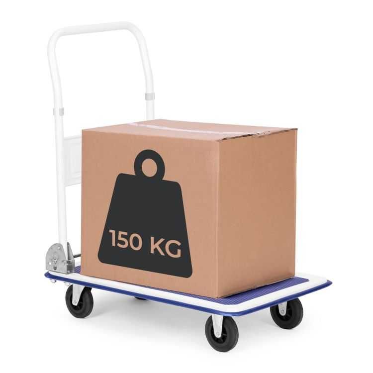 Wózek transportowy platformowy magazynowy 150KG składany ręczny