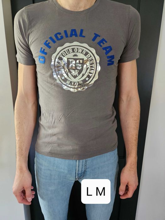T-shirt męski szary RG512 M