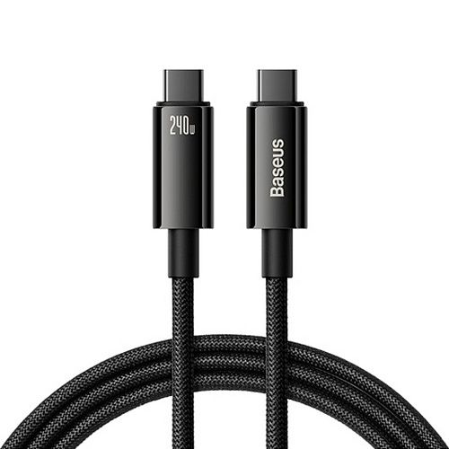 Кабель Baseus Tungsten Gold Fast Charging 240w Type-C to Type C