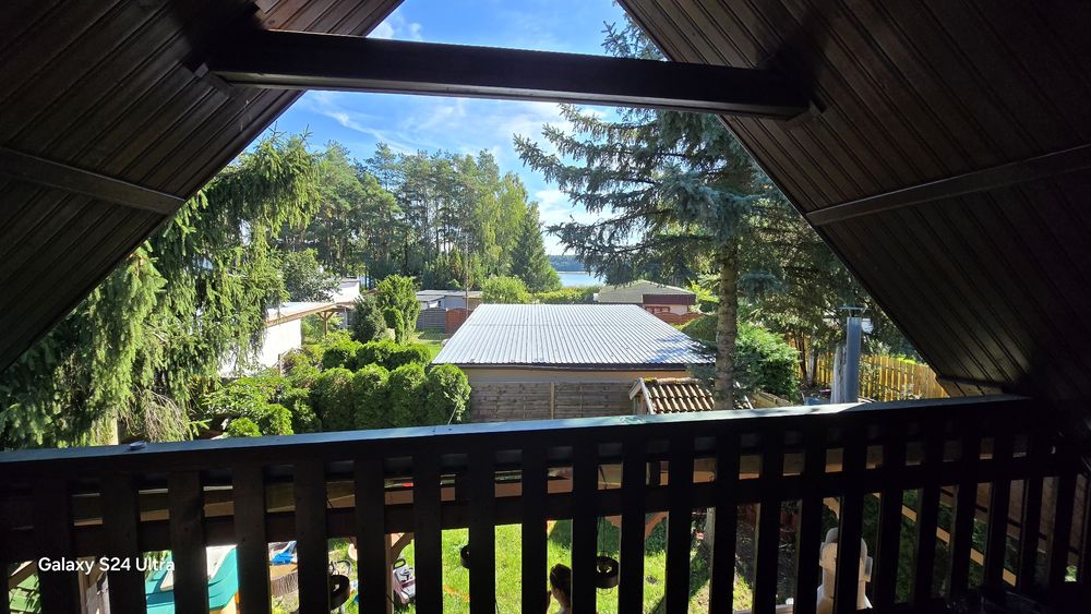 Dom letniskowy całoroczny nad jeziorem