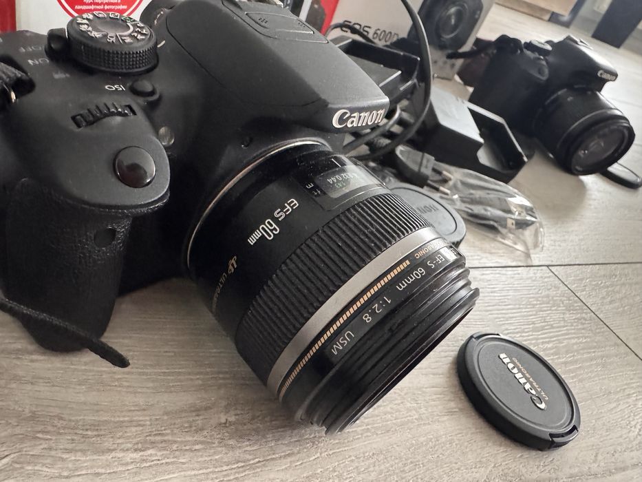 Aparat CANON EOS700D + EOS600D (Macro EFS60mm + 18-55mm) OKAZJA !!