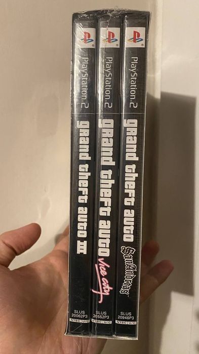 Grand Theft Auto: The Trilogy,PS2,Playstation 2, San Andreas,Vice City