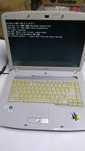 Laptop Acer używany niekompletny