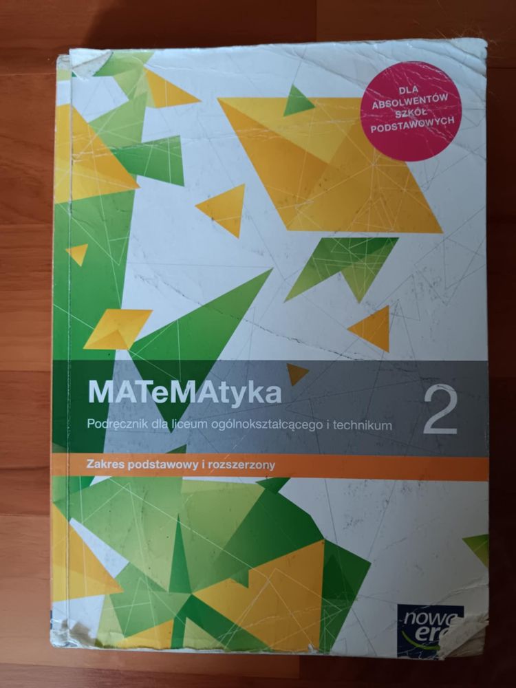 Książka matematyka 2 poziom rozszerzony nowa era
