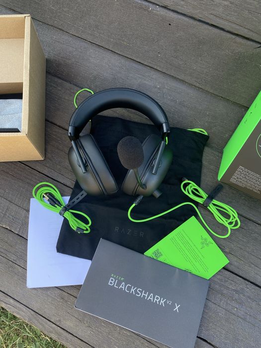 ОРИГІНАЛ Ігрові Навушники з мікрофоном Razer Blackshark V2 X Black