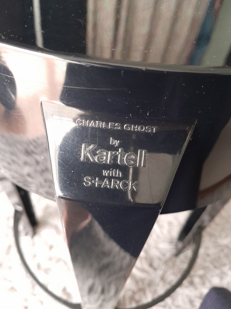 Stołek barowy Hoker Charles Ghost by Kartell with Starck