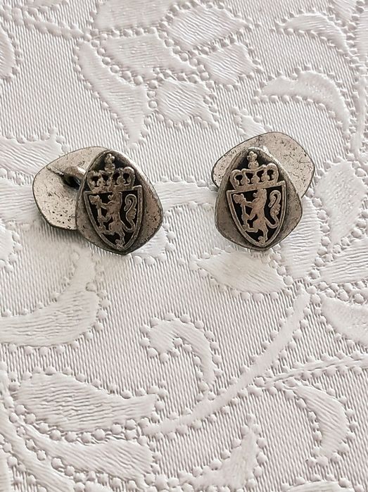 Spinki do mankietów metalowe