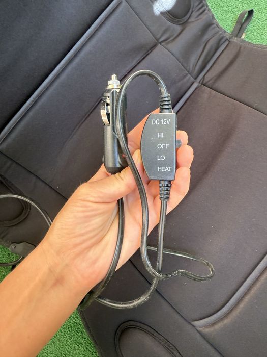 Накидка на сидіння з подогревом 12 v