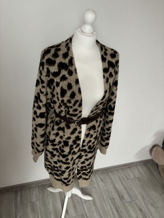 Sweter kardigan H&M panterka