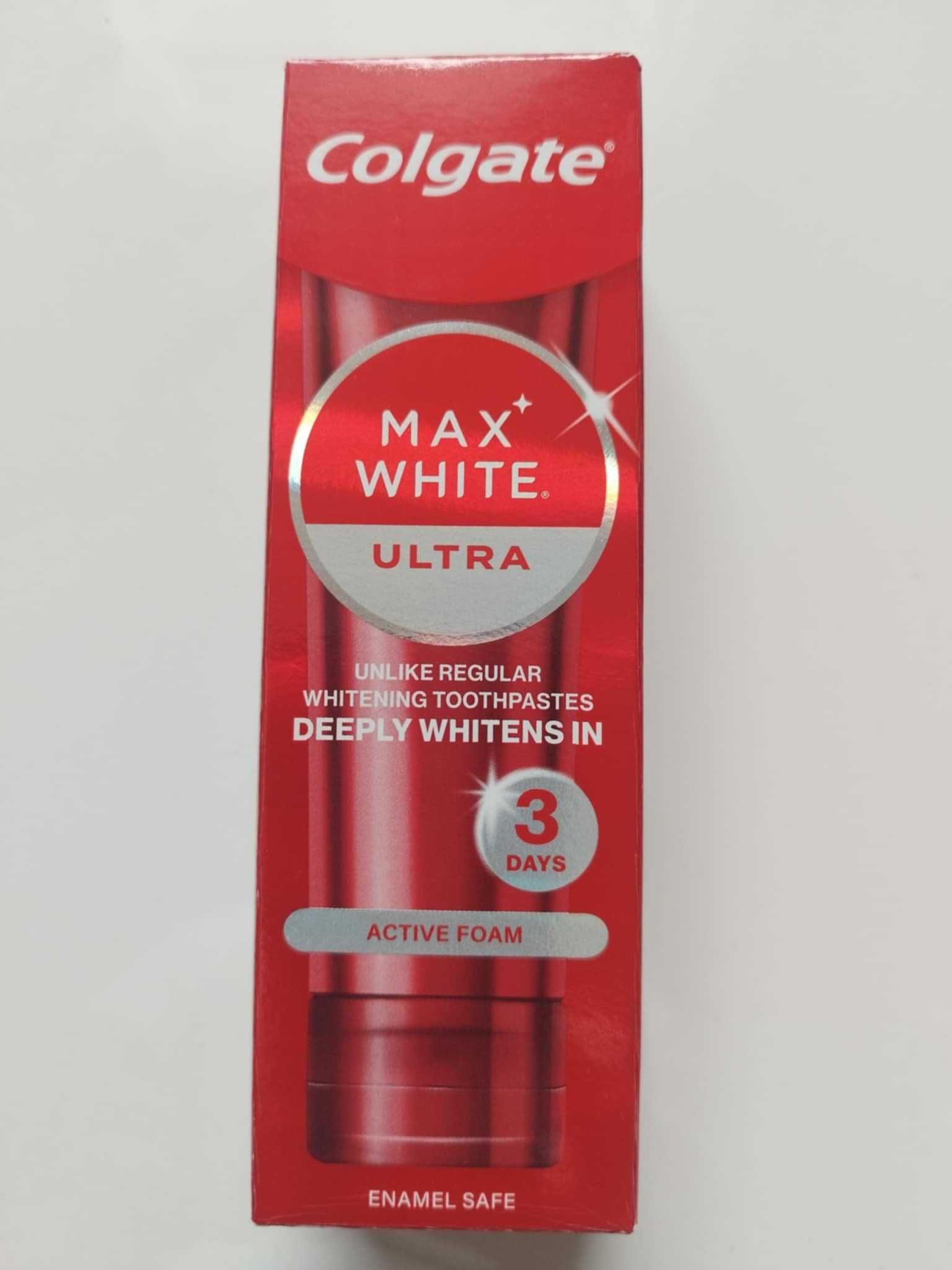 Pasta colgate max white ultra active foam 50 ml