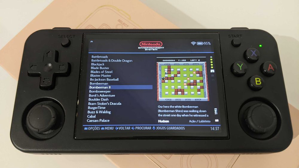 Consola Anbernic RG35XXH - Consola de jogos retro/antigos