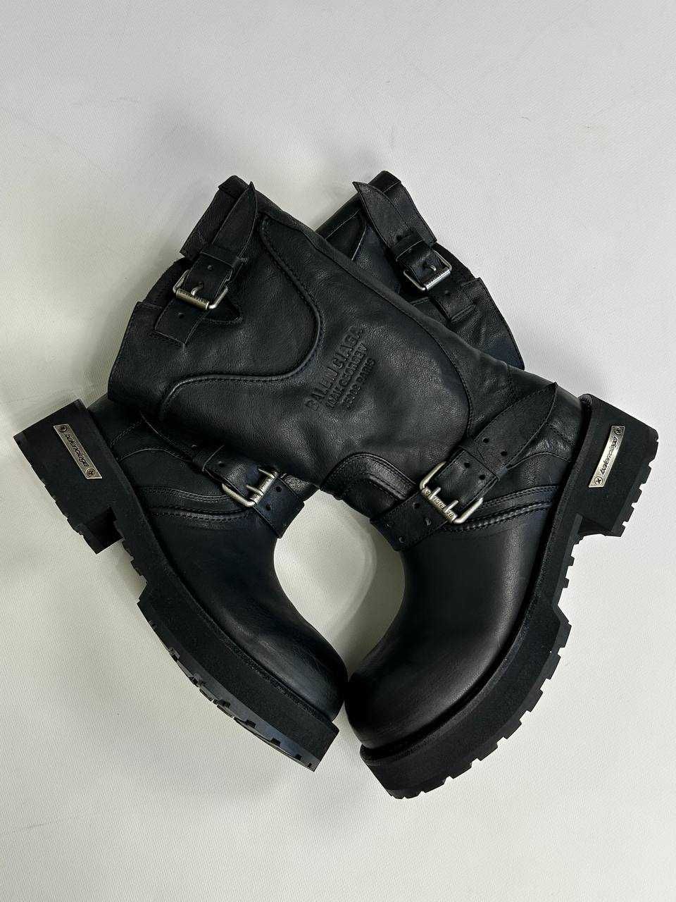 Balenciaga Venom Boot чоботи чорні 43 черные ботинки Strike Stomper