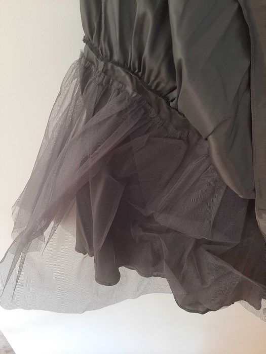 Wełniana szara sukienka rozkloszowana 303 Avenue 36 S