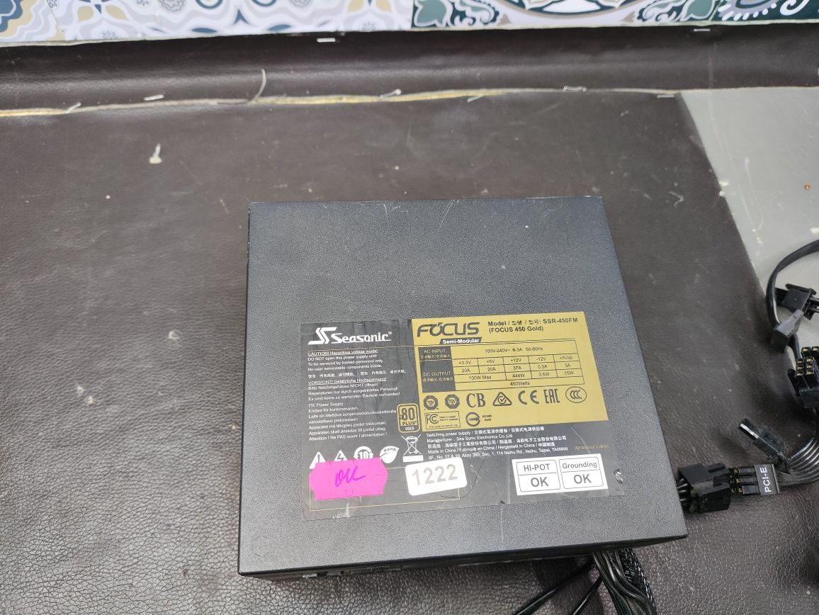 Блок живлення Seasonic Focus Gold SSR-450FM 450W