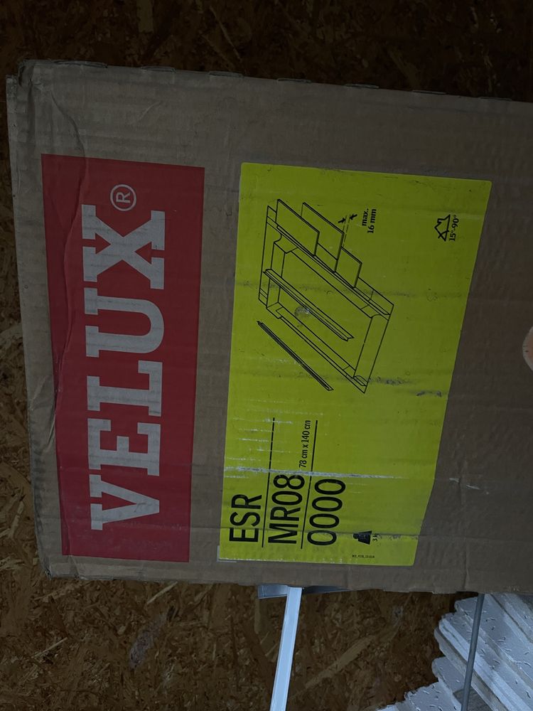 Оклад . Комір Велюкс (Velux ) MR 08 для бітумноі черепиці