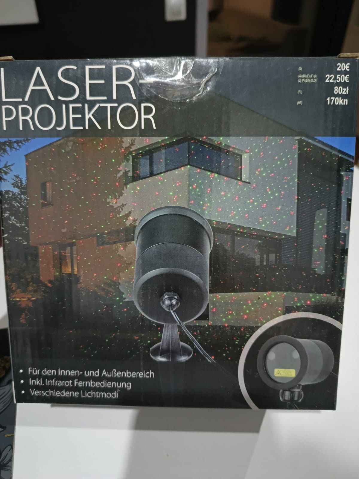 Sprzedam Laser-projektor zewnętrzny.