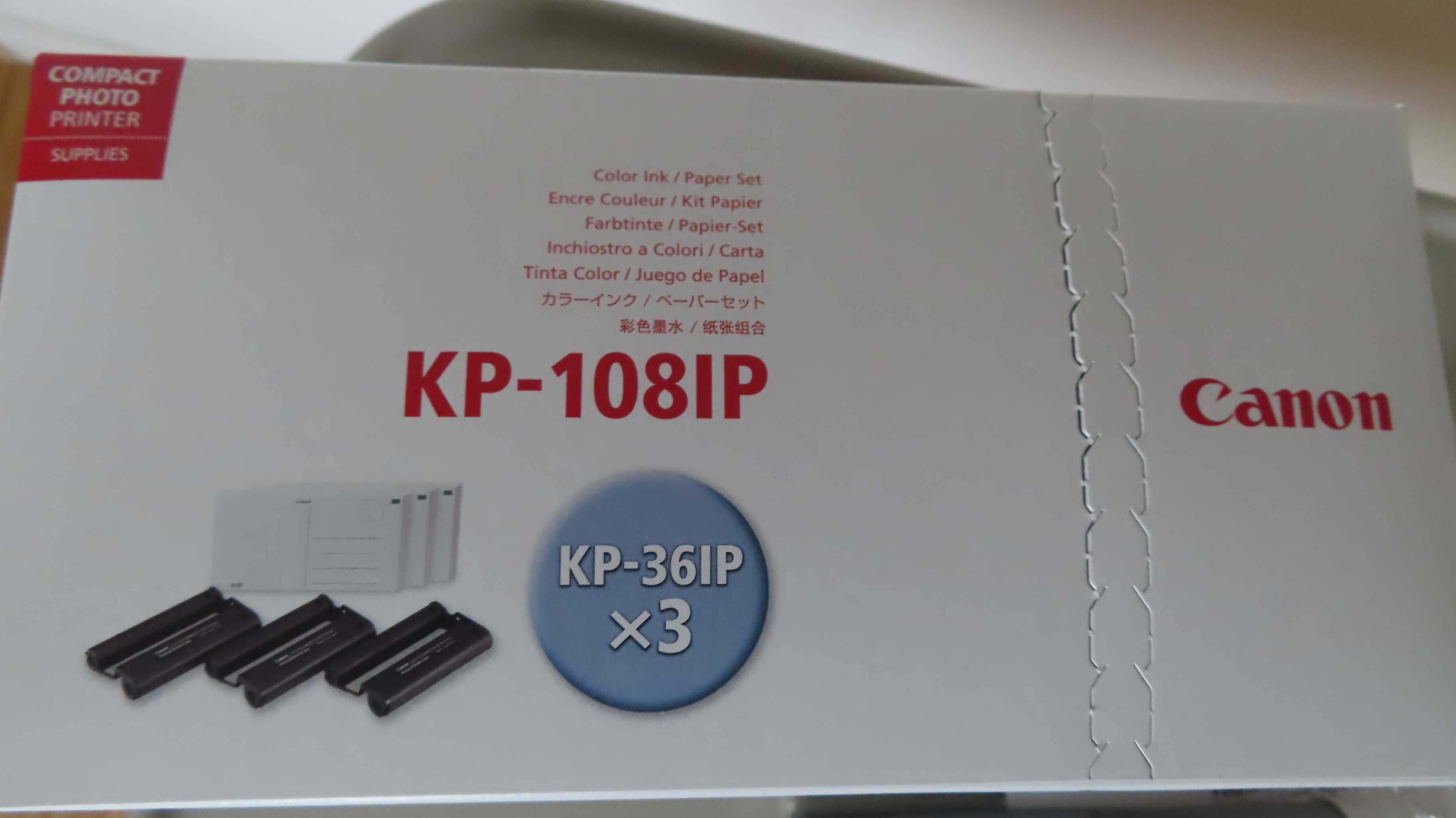 Papier KP-108IP Canon do drukarek Selphy  CP