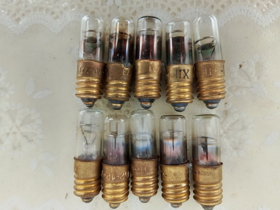 Лампочки специальные СССР/ ИНА+ТН и + ТН