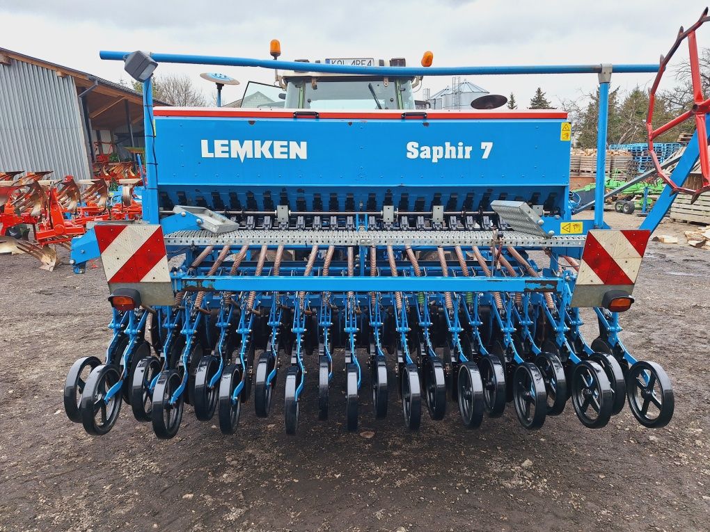 Agregat uprawowo-siewny 3m talerzowy Lemken  stan bdb nie kuhn Amazone