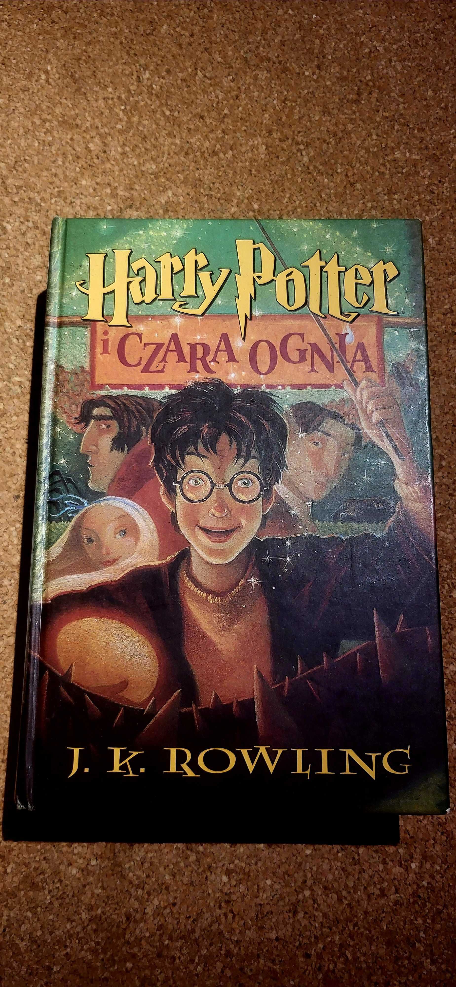 Harry Potter i Czara Ognia – stare wydanie, twarda oprawa