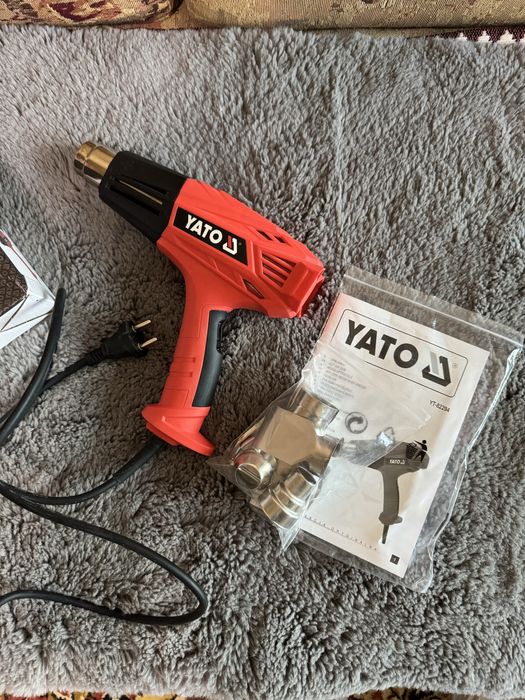 Фен будівельний YATO YT-82294 (бу, з гарантією)