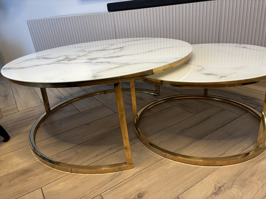 Stoliki kawowe glamour signal marmur