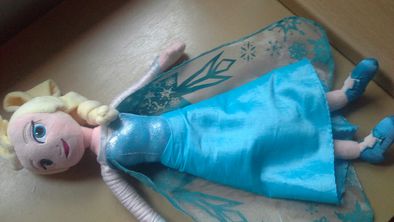 Lalka Anna i Elsa Kraina lodu Frozen, wysokość 50 cm