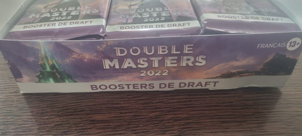 Karty OKAZJA!!! BOX double masters 2022 boosters de draft