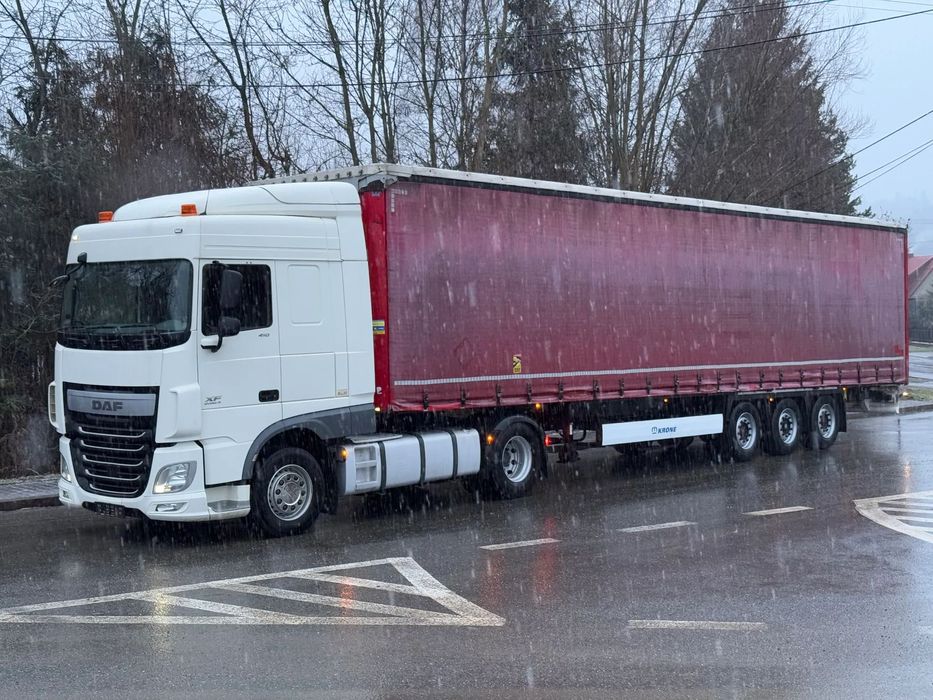 DAF * Zestaw * DAF 106 Euro 6 + Naczepa Krone * Bardzo Dobry Stan