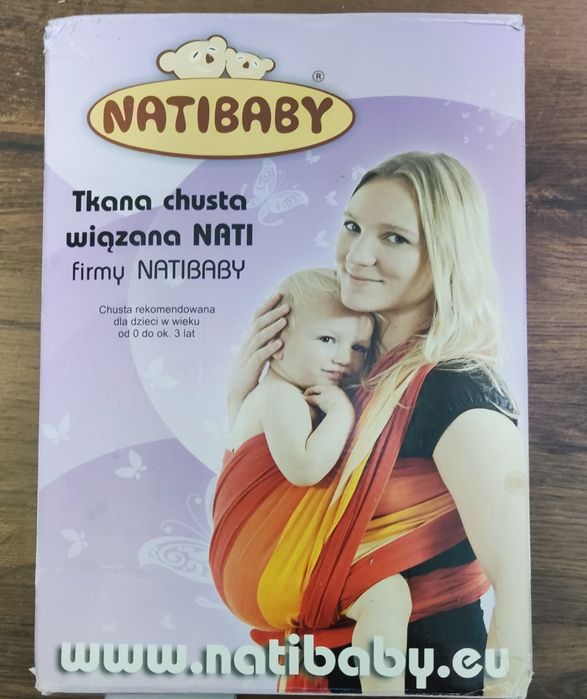 Tkana chusta wiązana NATIBABY