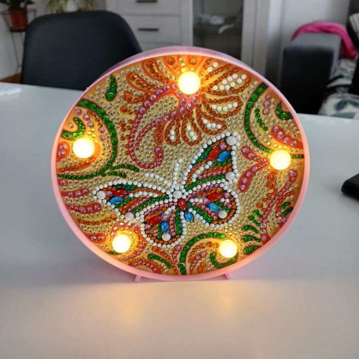 Lampka dla dziecka, Ledowa,diamentowa.