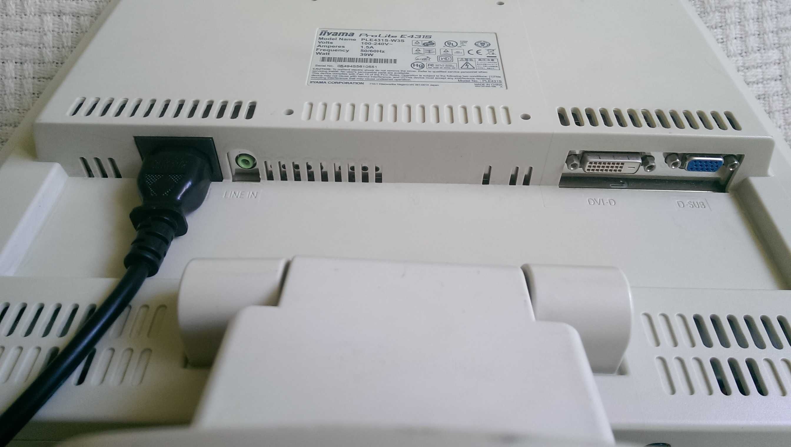 Monitor IIYAMA ProLite E431S