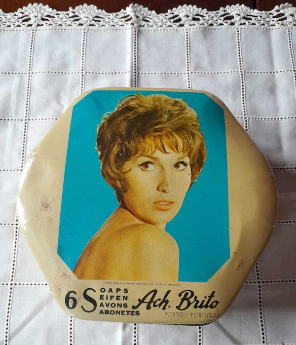 Lata vintage Ach. Brito — anos 60/70 — Portugal - Porto decoração