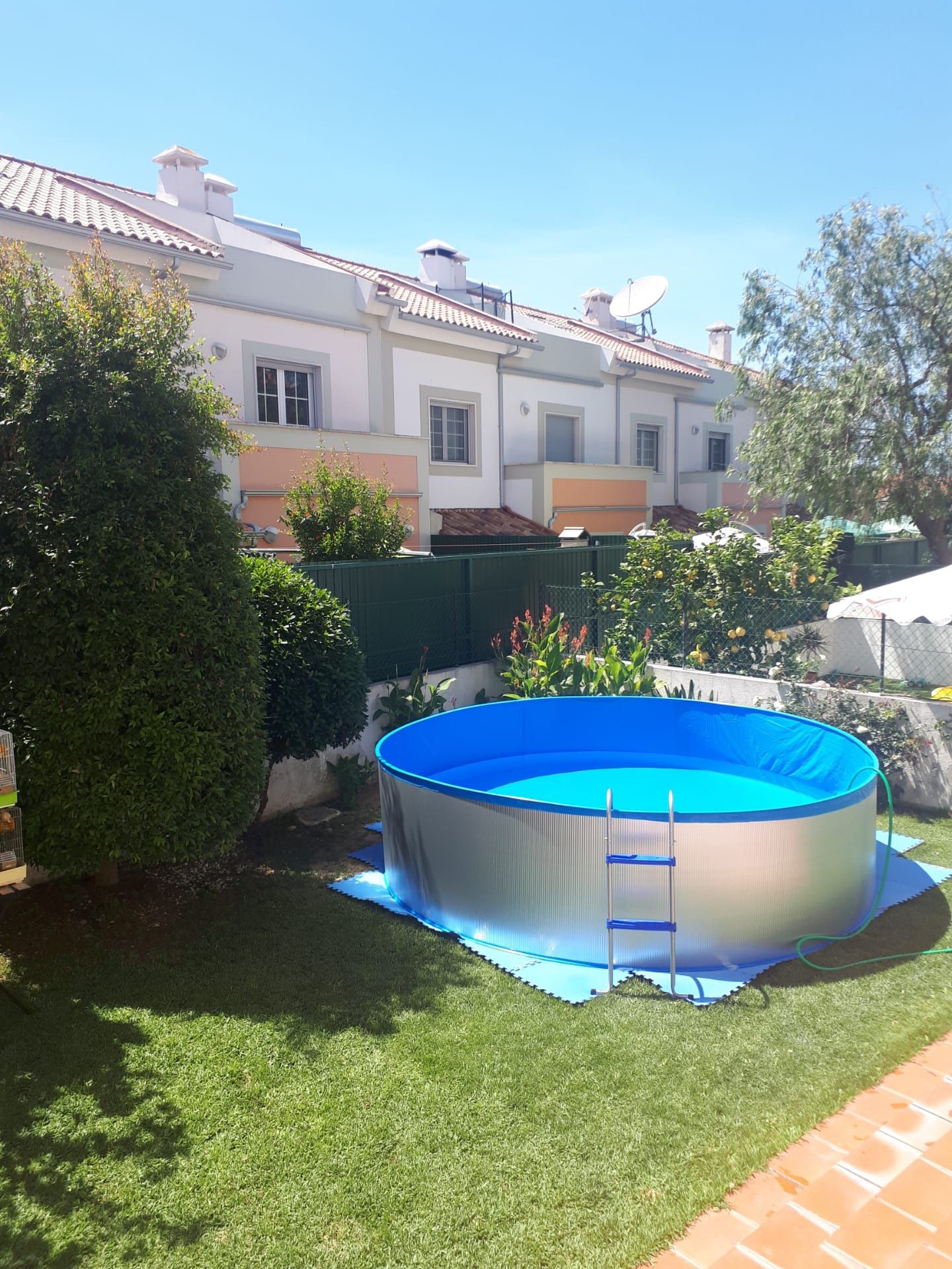 Piscina  aço galvanizado da GRE