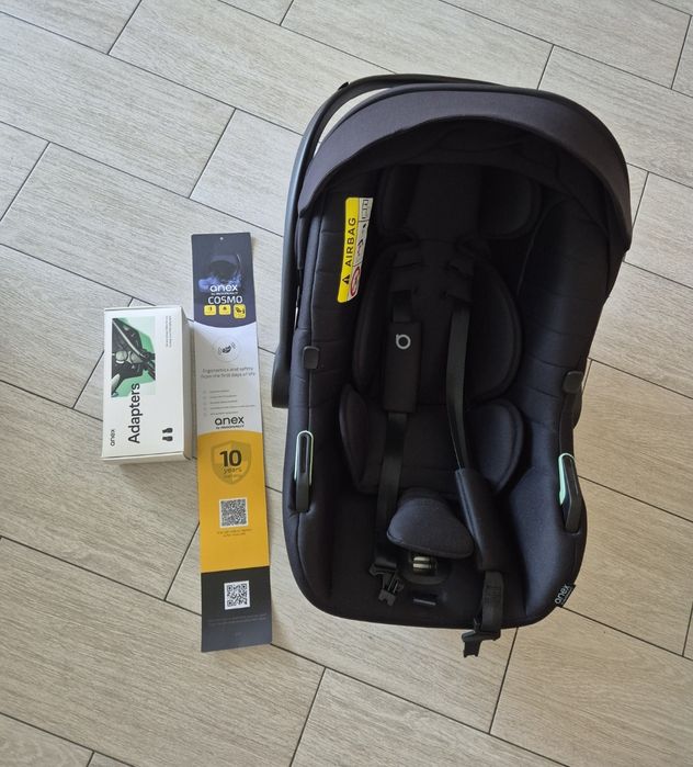 Автолюлька 0+ Anex x Avionaut Cosmo + адаптери автокрісло Анекс
