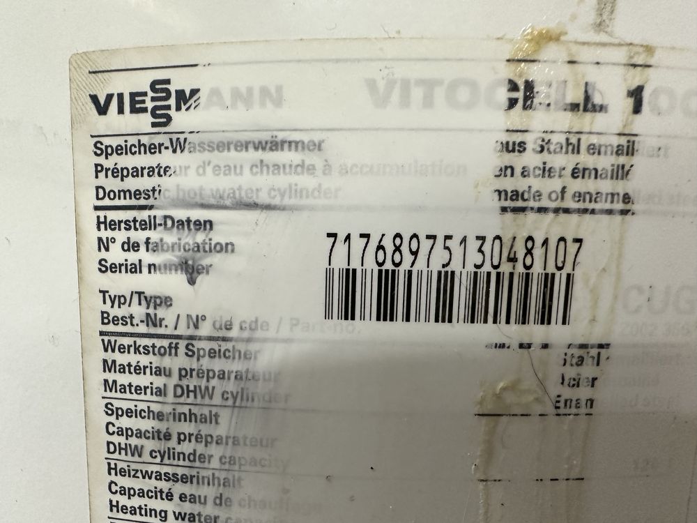 Zbiornik CWU Viessmann Vitocell 100