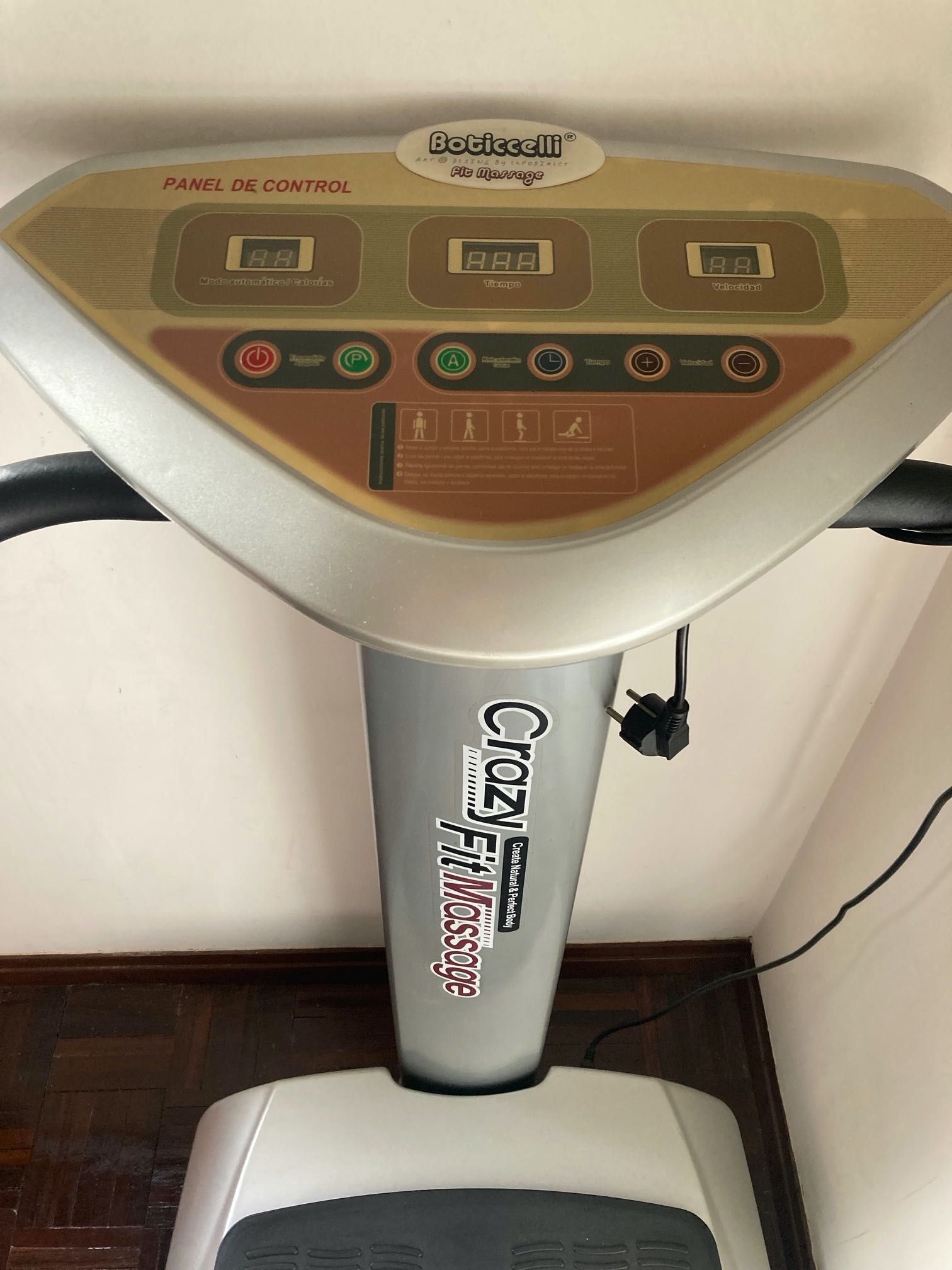 Plataforma vibratória Crazy FitMassage