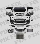 Капот бампер крило фара телевізор решітка PEUGEOT 308  Компл.